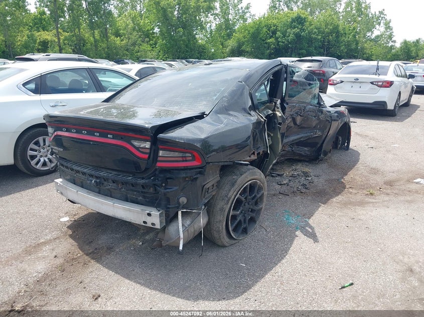 Vin: 2c3cdxfg2gh141080, lot: 45744893, dodge charger se 20164