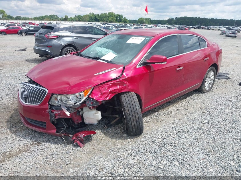 Vin: 1g4gc5er2df174502, lot: 45744895, buick lacrosse leather group 20132