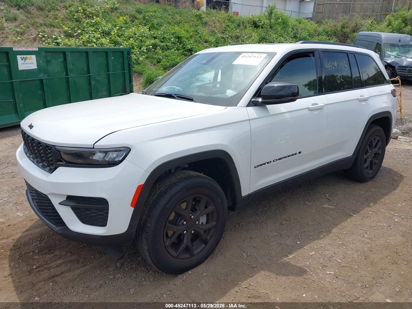 Vin: 1c4rjhag5sc371347, lot: 45744916, jeep grand cherokee altitude x 4x4 20252