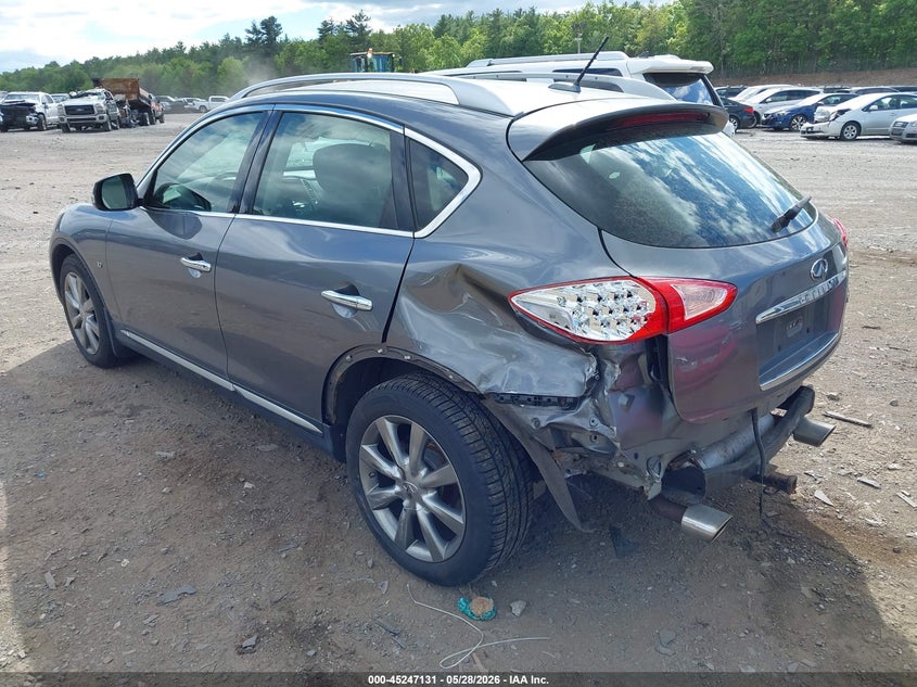 Vin: jn1bj0rr0gm264347, lot: 45744934, infiniti qx50 20163