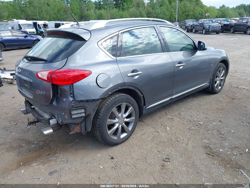 Vin: jn1bj0rr0gm264347, lot: 45744934, infiniti qx50 20164