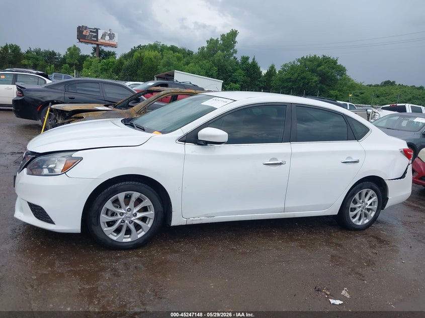 VIN 3N1AB7AP8KY445567 2019 NISSAN SENTRA SV
