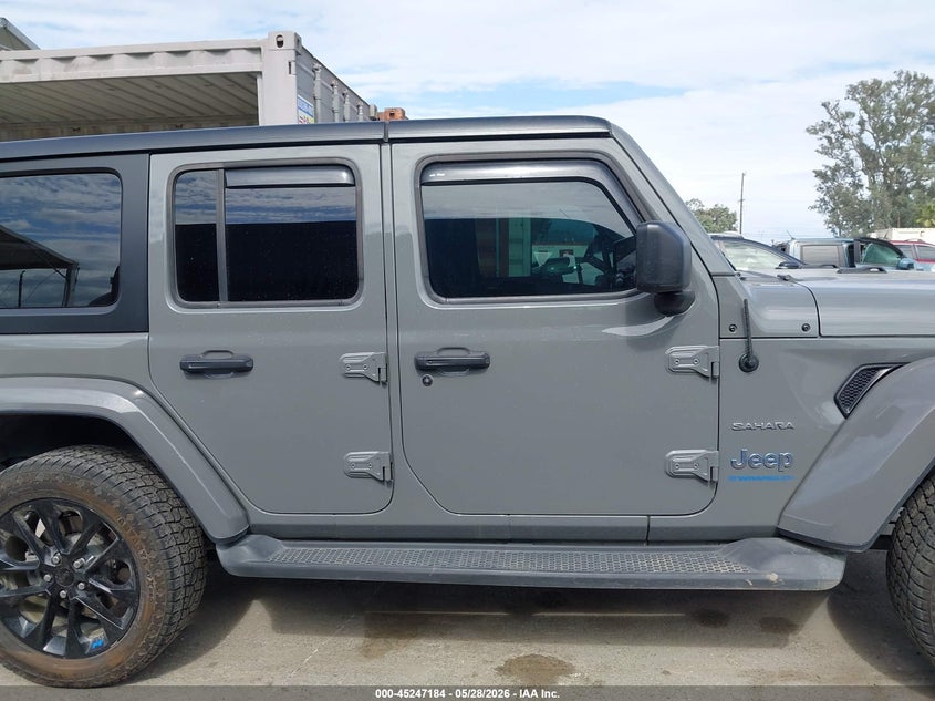 2023 Jeep Wrangler 4Xe Sahara 4X4 VIN: 1C4JJXP67PW691166 Lot: 45247184