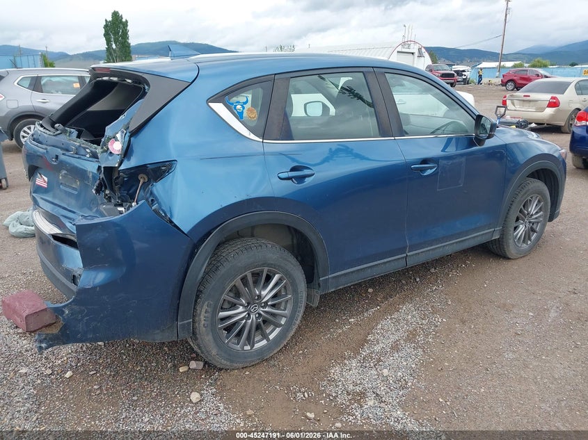 Vin: jm3kfbbm6j0392378, lot: 45744994, mazda cx-5 sport 20184