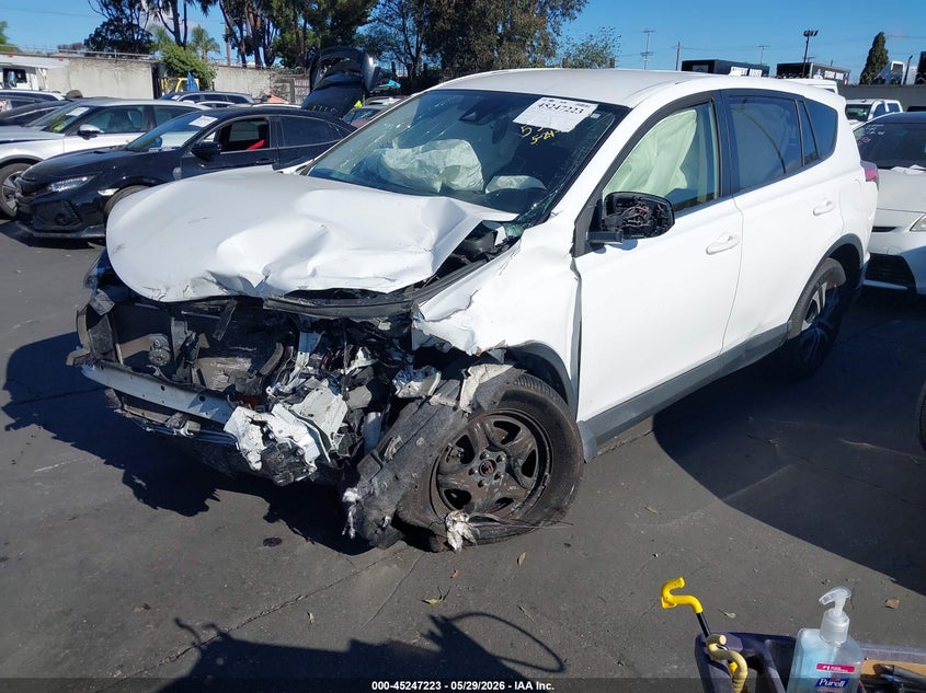 Vin: jtmzfrev4jj201703, lot: 45745026, toyota rav4 le 20182