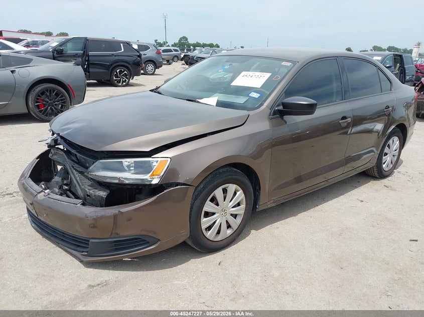 2013 Volkswagen Jetta 2.0l S 3VW1K7AJ8DM363998 photo 1
