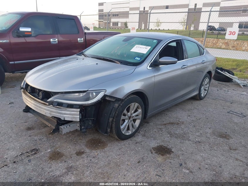 Vin: 1c3cccab8fn571595, lot: 45745039, chrysler 200 limited 20152