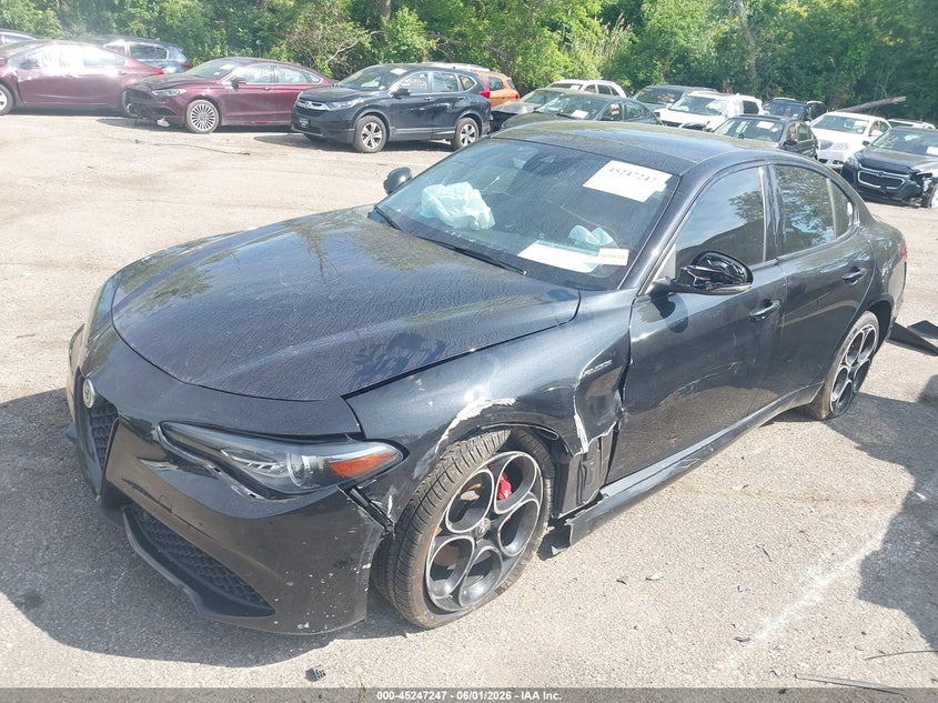Vin: zarfanbn0n7665322, lot: 45745050, alfa romeo giulia veloce awd 20222