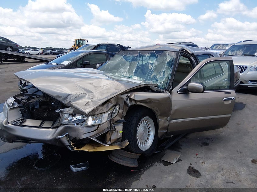 2002 Mercury Grand Marquis Ls VIN: 2MEFM75W22X617729 Lot: 45247263
