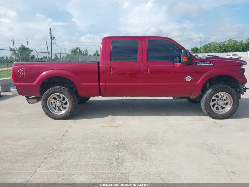 2013 Ford F-350 Lariat VIN: 1FT8W3BT5DEB72205 Lot: 45247285