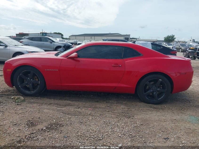 2012 Chevrolet Camaro 3.6 1Lt red Lot 111045247304 Vin 2G1FB1E36C9187227