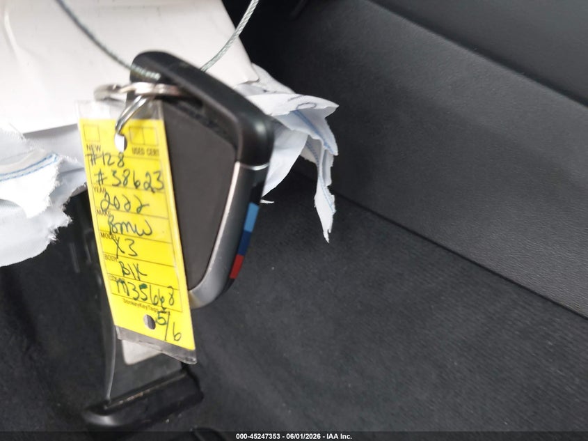 2022 BMW X3 Sdrive30I VIN: 5UX43DP07N9M35668 Lot: 45247353