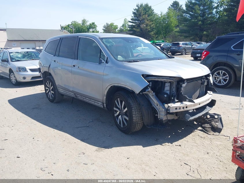 Vin: 5fnyf5h55kb041839, lot: 45745168, honda pilot ex-l 2019 img_1