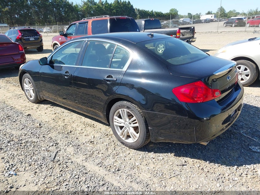 Vin: jn1cv6ar4am251180, lot: 45745173, infiniti g37x 20103