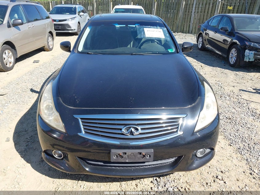 2010 Infiniti G37X VIN: JN1CV6AR4AM251180 Lot: 45247370