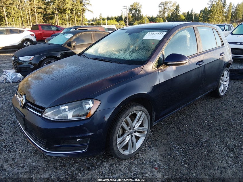 2017 Volkswagen Golf Tsi S 4-Door/Tsi Se 4-Door/Tsi Sel 4-Door/Tsi Wolfsburg Edition 4-Door 3VW217AU0HM014471 photo 1