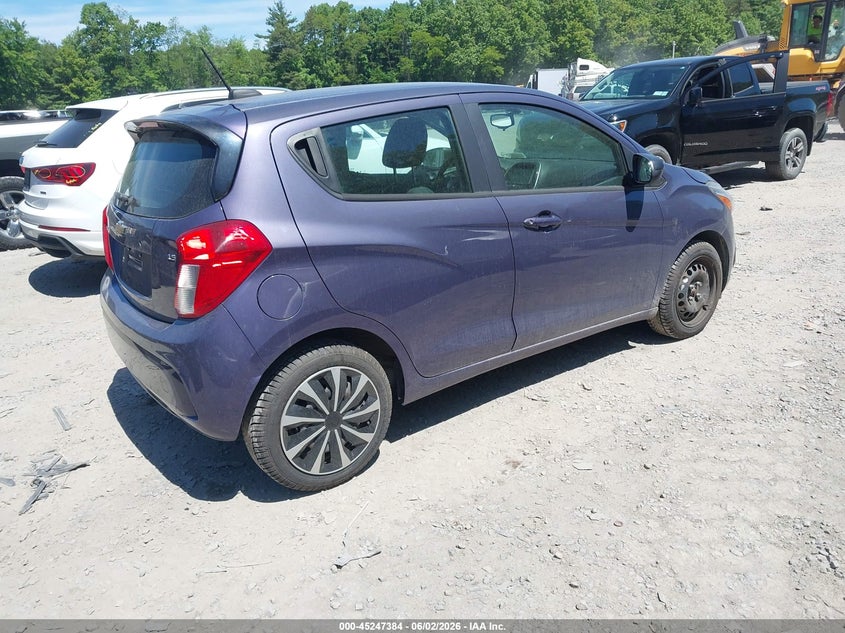 Vin: kl8cb6sa3gc583259, lot: 45745189, chevrolet spark ls cvt 20164
