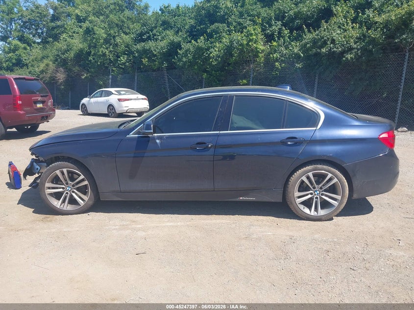 2017 BMW 330I xDrive VIN: WBA8D9C38HA011946 Lot: 45247397