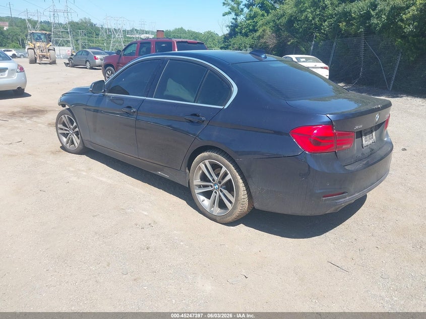 Vin: wba8d9c38ha011946, lot: 45745199, bmw 330i xdrive 20173