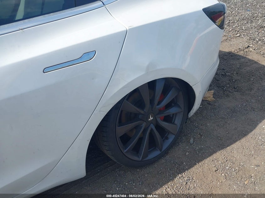 2020 Tesla Model 3 Performance Dual Motor All-Wheel Drive VIN: 5YJ3E1EC2LF784243 Lot: 45247404
