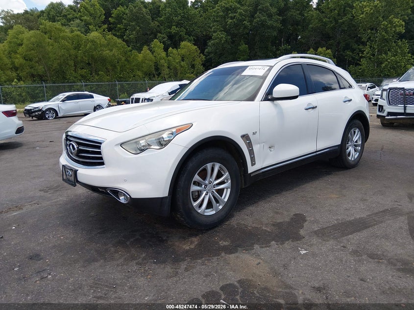 Vin: jn8cs1mu2gm670019, lot: 45745277, infiniti qx70 20162