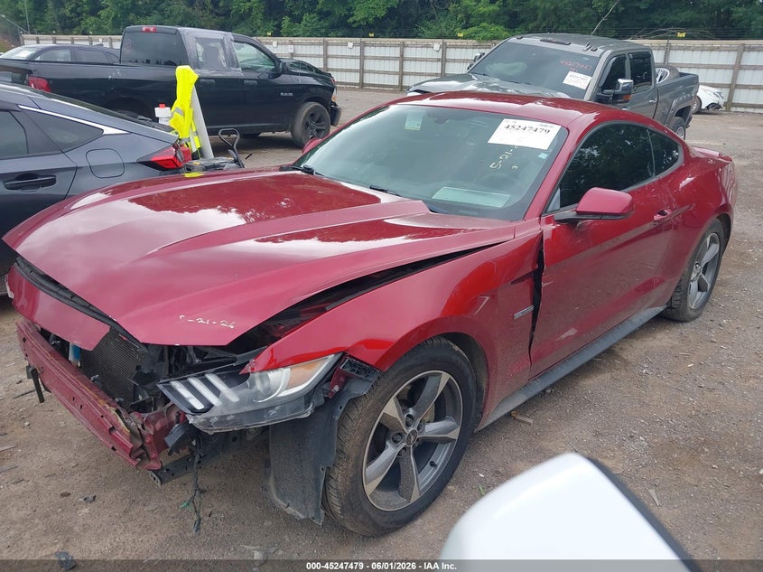 Vin: 1fa6p8am8g5296068, lot: 45745282, ford mustang v6 20162