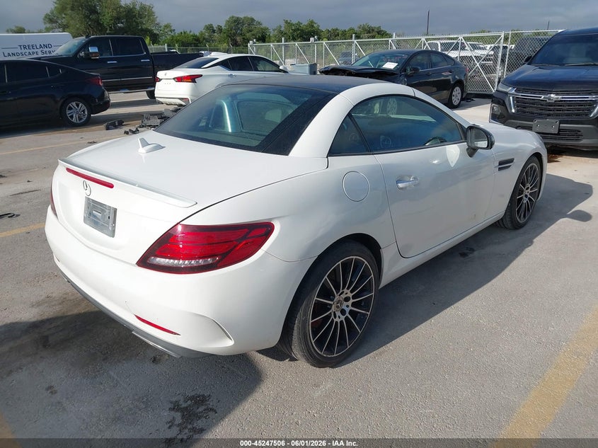 Vin: wddpk3ja5jf151146, lot: 45745309, mercedes-benz slc 300 20184