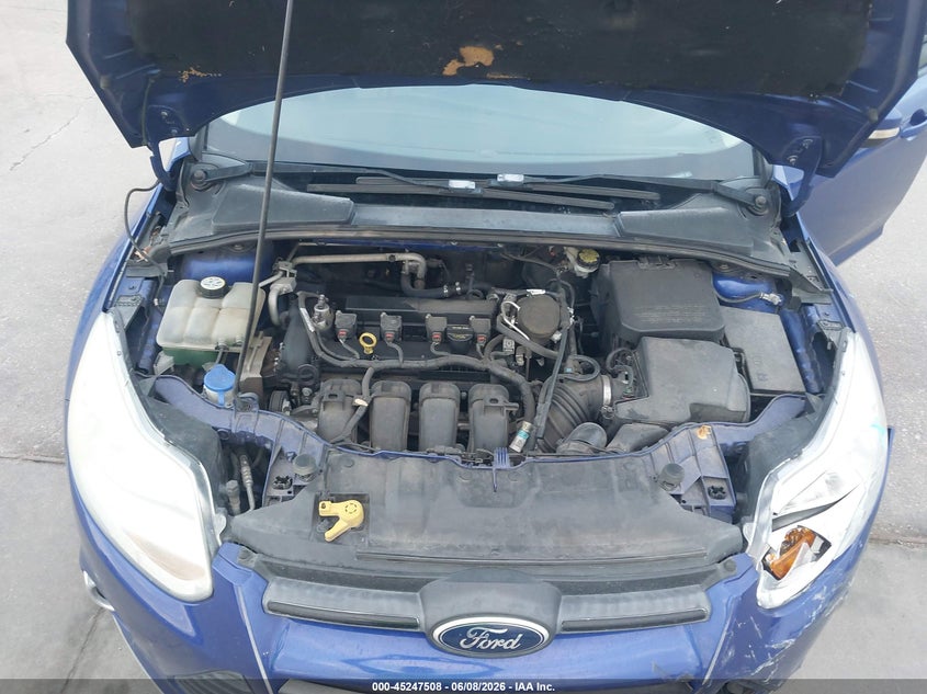 2013 FORD FOCUS SEDAN 2.0L I-4 DI, DOHC, VVT, 160HP