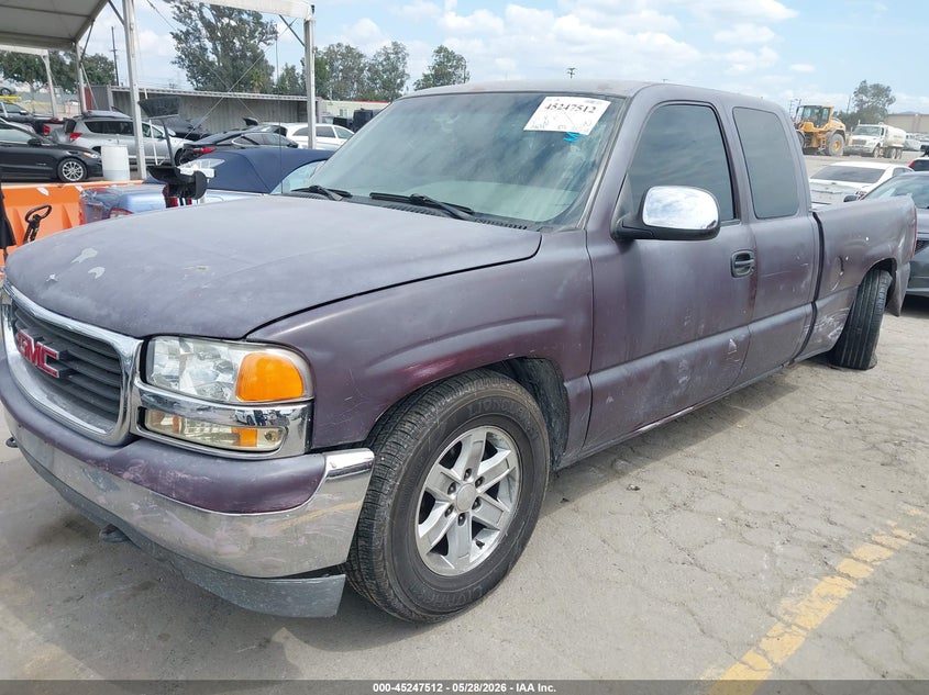 2002 Gmc Sierra 1500 Sle 2GTEC19V121206386 photo 1