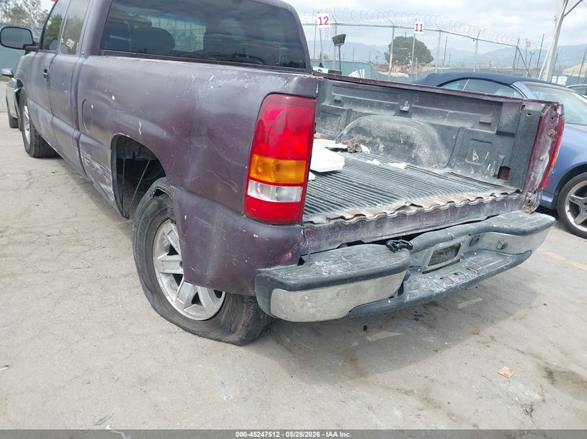 2002 GMC Sierra 1500 Sle VIN: 2GTEC19V121206386 Lot: 45247512