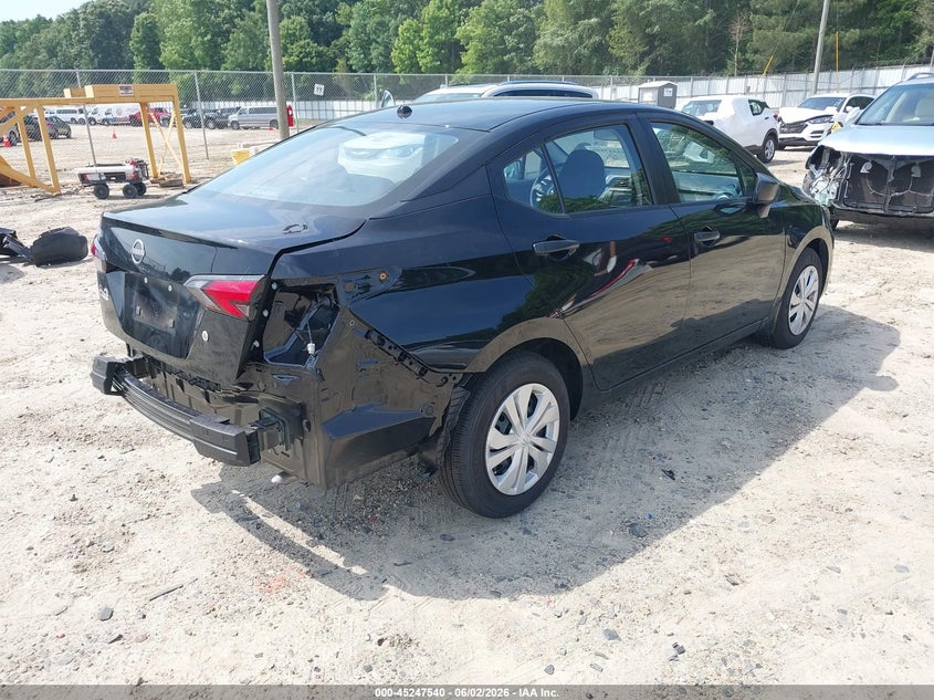 Vin: 3n1cn8dv1sl877205, lot: 45745343, nissan versa 1.6 s 20254