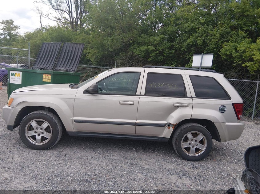 2007 Jeep Grand Cherokee Laredo VIN: 1J8GS48K47C504137 Lot: 45247542