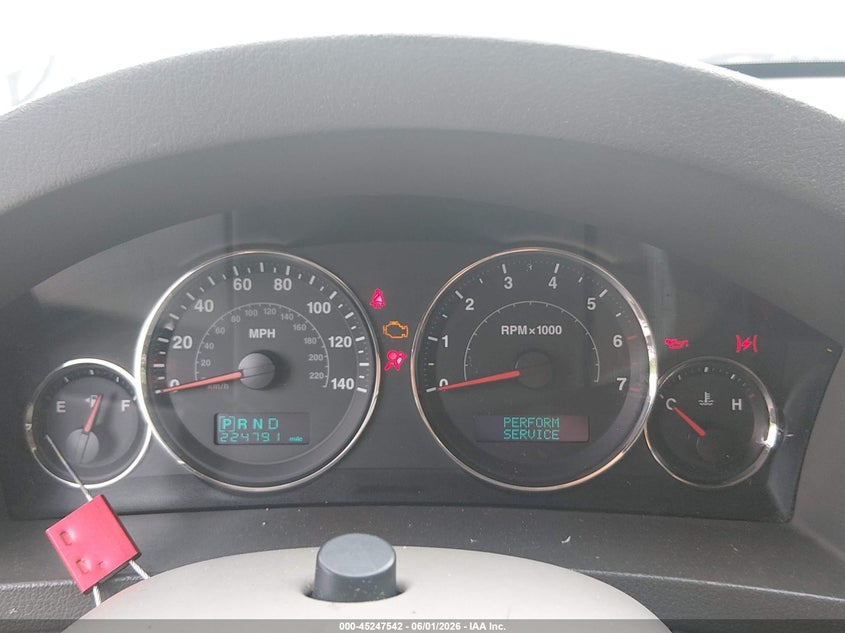 2007 Jeep Grand Cherokee Laredo VIN: 1J8GS48K47C504137 Lot: 45247542