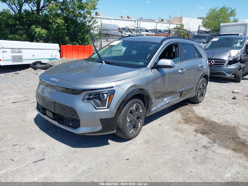 Vin: kndcr3l16r5121883, lot: 45745346, kia niro ev wind 20242