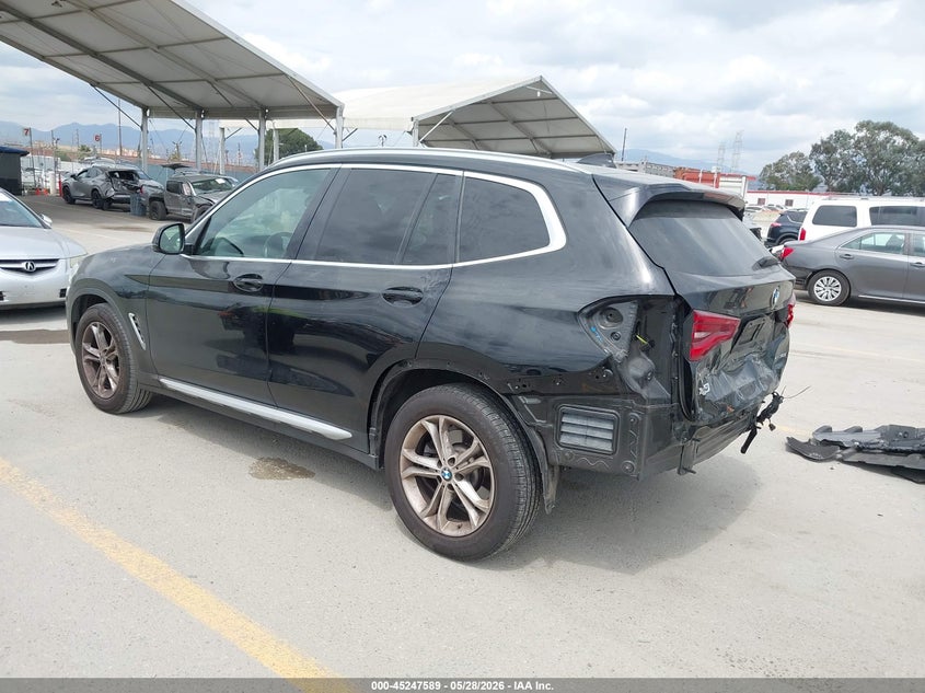 Vin: 5uxty3c02m9e60783, lot: 45745392, bmw x3 sdrive30i 20213