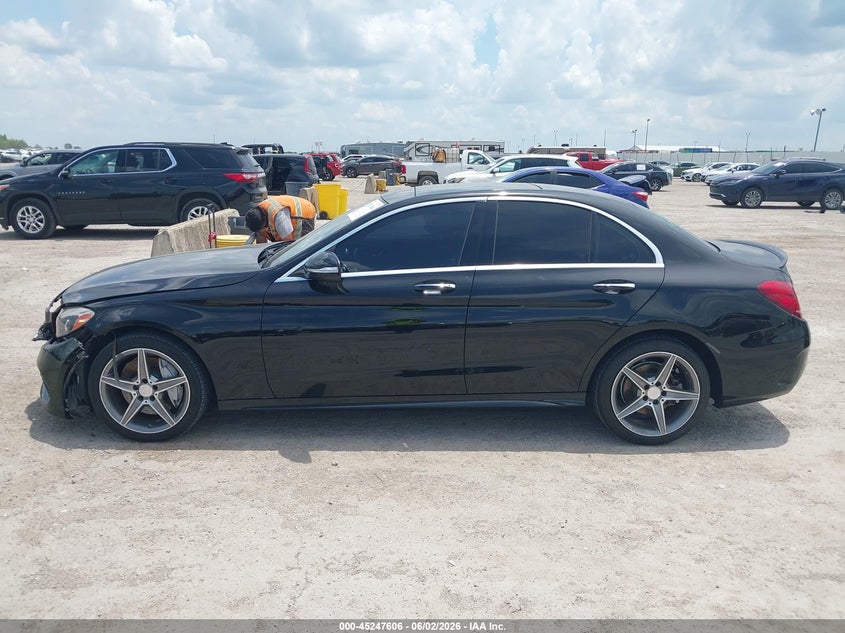 2015 Mercedes-Benz C 300 Sport 4Matic VIN: 55SWF4KB3FU038605 Lot: 45247606