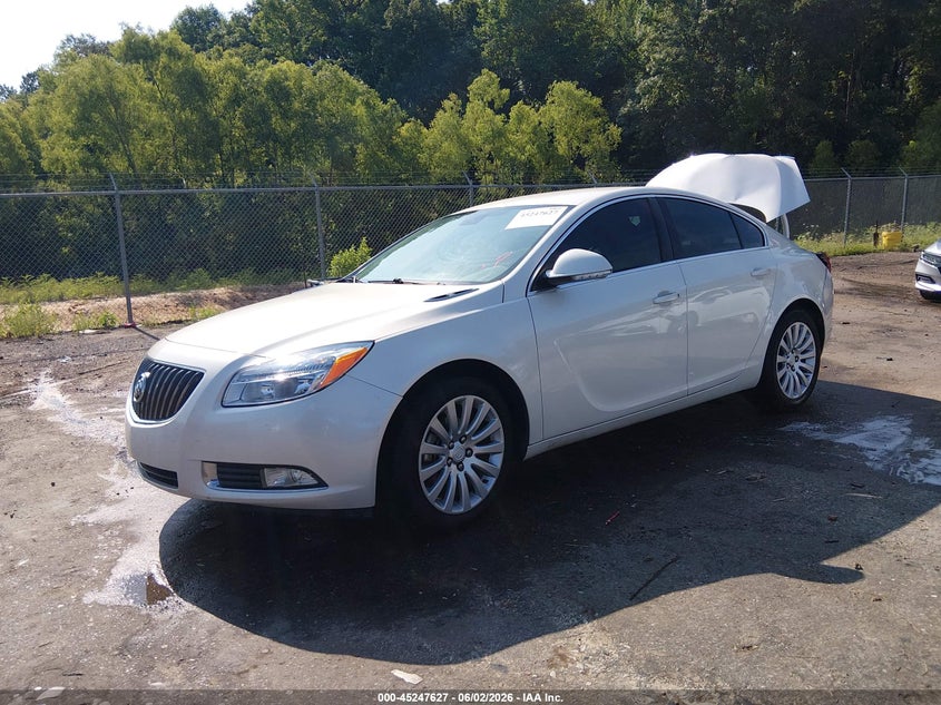 Vin: 2g4gr5ek1c9120424, lot: 45745429, buick regal 20122