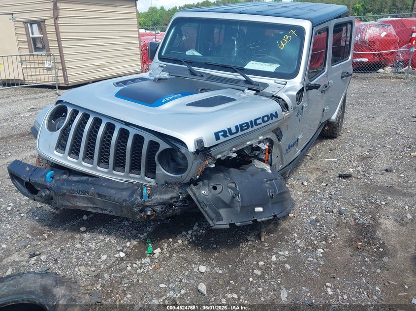2023 Jeep Wrangler 4Xe Rubicon 4X4 VIN: 1C4JJXR67PW516087 Lot: 45247681