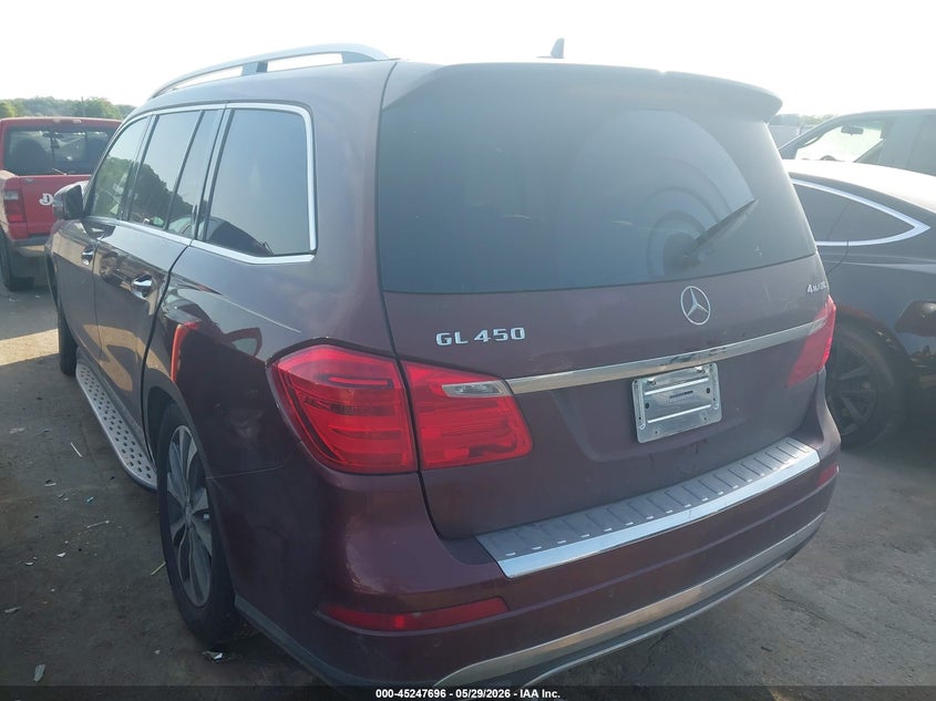 MERCEDES-BENZ GL 450 2015 VIN 4JGDF6EE3FA492450