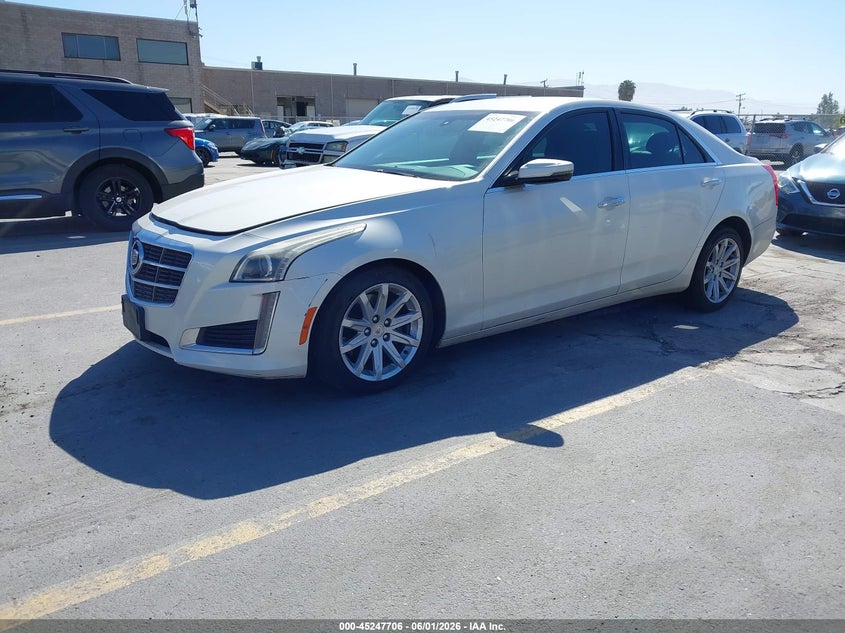 Vin: 1g6ap5sx2e0188215, lot: 45745509, cadillac cts standard 20142