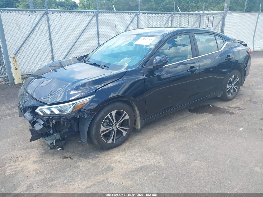 2020 NISSAN SENTRA auction photo 2