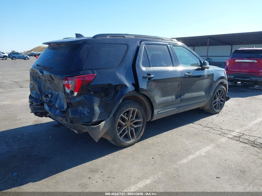 Vin: 1fm5k8gt8ggc35130, lot: 45745524, ford explorer sport 20164