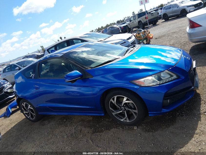 2016 Honda Cr-Z Ex/Ex-L Navi VIN: JHMZF1D67GS001315 Lot: 45247726