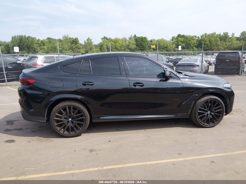 2024 BMW X6 xDrive40I VIN: 5UX33EX05R9U78624 Lot: 45247728