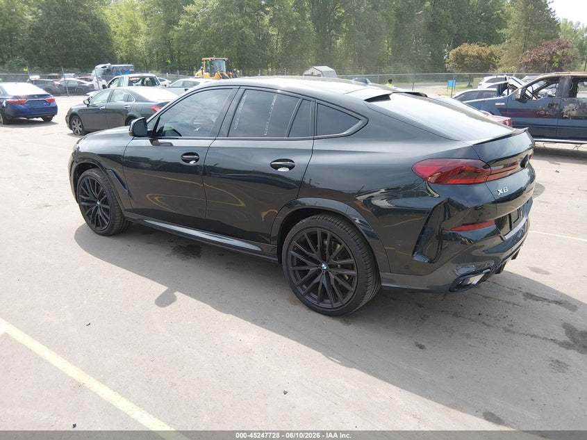 2024 BMW X6 3.0L I-6 DI, DOHC, V(VIN: 5UX33EX05R9U78624