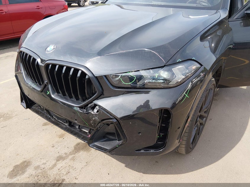 2024 BMW X6 3.0L I-6 DI, DOHC, V(VIN: 5UX33EX05R9U78624