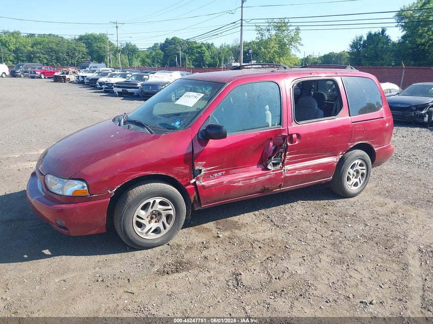 2000 Nissan Quest Gle/Gxe/Se-Cloth/Se-Leather VIN: 4N2XN11T8YD804126 Lot: 45247751