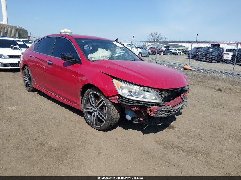 2017 HONDA ACCORD SEDAN 2.4L I-4 DI, DOHC, VVT, 189HP