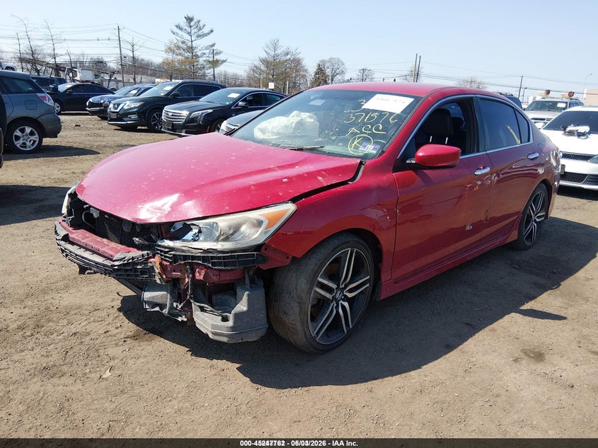 2017 HONDA ACCORD SEDAN 2.4L I-4 DI, DOHC, VVT, 189HP