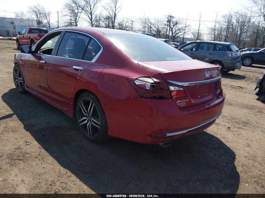 2017 HONDA ACCORD SEDAN 2.4L I-4 DI, DOHC, VVT, 189HP